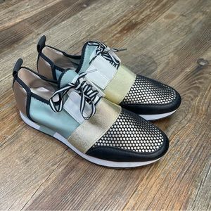 Steve Madden Women's Antic Athletic Multi Green Size 10